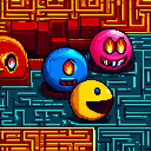 The Four Ghosts in Pac-Man